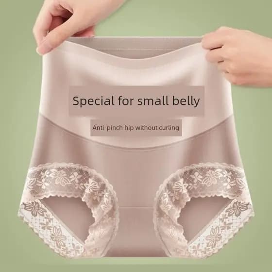 Calcinha cós alto modeladora Modeladora cintura alta empina bumbum Calcinha alta com controle de barriga Calças de abdôm