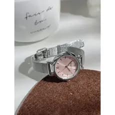 Relógio Importado Barato Feminino Relógio Feminino Dourado/Rosé Relógio Feminino Quartz Ins estilo simples nicho relógio