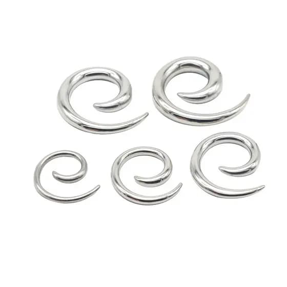piercing fake piercing falso lingua piercing earring Expansão de orelha de joia de Piercing masculino hipoalergênico de
