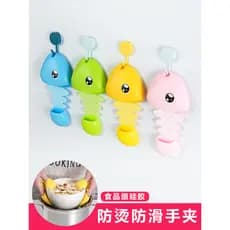 Luva térmica cozinha Luva resistente ao calor Luva de silicone resistente calor Anti-escaldante antiderrapante isolament