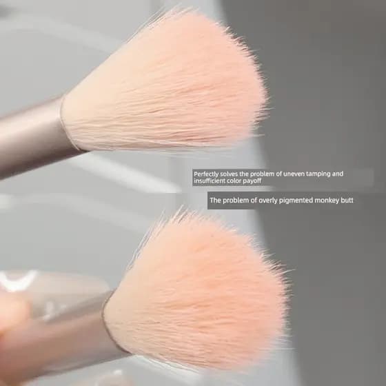 kit pincel maquiagem com glitter pincel de maquiagem profissional pincel de maquiagem kit Conjunto de três peças de pinc