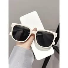 oculos clip on oculos blogueira feminino oculos ray ban feminino Óculos de sol G GM femininos com aparência mais fina e