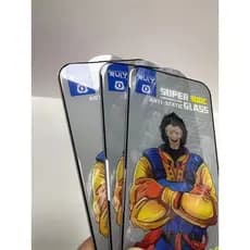 Pelicula cobertura total Película vidro temperado Pelicula celular vidro Adequado para Apple 17/16promax Estéreo 3D Oran