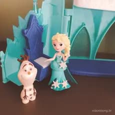Novo modelo LET IT GO Siga-o Enfeite de boneco de neve FROZEN ELSA B9MI