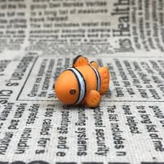 Novo produto genuíno em grande quantidade: Modelo de brinquedo infantil de peixe-palhaço fofo, estilo desenho animado de