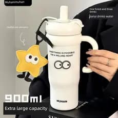 garrafa termica garrafa de agua garrafa de água térmica Muhan Icemaster copo novo estilo copo térmico meninas de alto