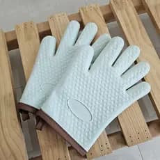 Luva térmica cozinha Luvas de forno Silicone anti queimadura Luvas de isolamento térmico de Silicone, resistentes a alta