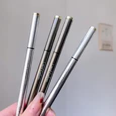 Lápis delineador de olhos Longa duração 24h Delineador de olhos Sedoso fácil de usar ~ gellas delineador cílios inferior