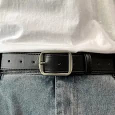 cinto de miçanga country masculino cinto masculino couro legítimo cinto masculino Ins jovem unissex pino fivela cinto ma
