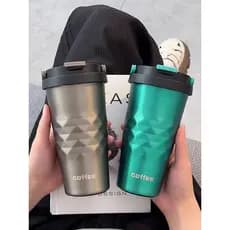 garrafa de agua termica garrafa de água térmica garrafa térmica de água Copo térmico de café 2025 novo estilo meninas