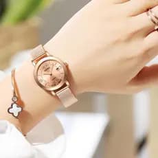 Relógio Importado Barato Feminino Relógio Elegante Formal Relógio Feminino Quartz TikTok Relógio feminino totalmente aut