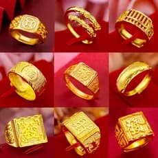 alianca de ouro alianca de casamento aparador de alianca Anel masculino feminino adereços de casamento decorações simula