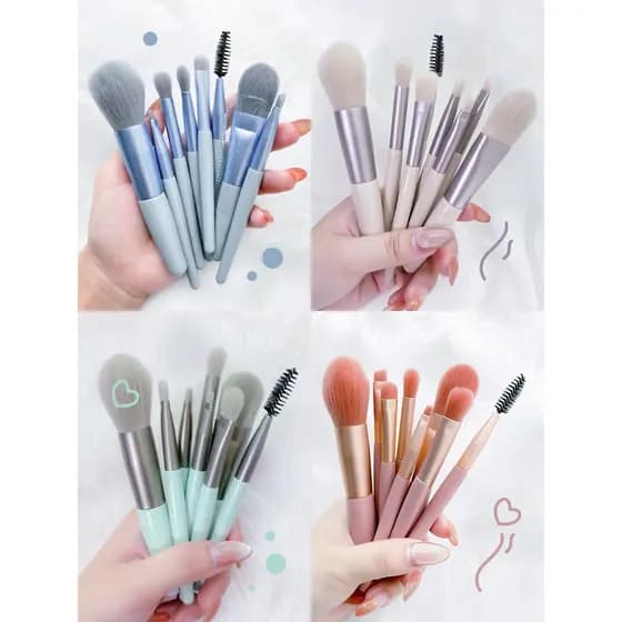 maquiagem barata mini pincel maquiagem kit pincel maquiagem profissional Pó solto sombra corretivo Blush ferramenta conj