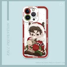 capa iphone 13 pro case iphone 13 pro max case iphone 13 luxo Apple iPhone Niche Christmas rayan Cartoon Cute Phone Case