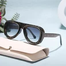 Óculos de sol sapo masculino piloto óculos de sol masculino dirigindo óculos protetor solar