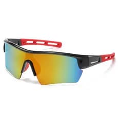 Novos óculos de sol esportivos das mulheres dos homens óculos de sol ciclismo ao ar livre à prova de vento