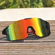 Novos óculos de sol esportivos masculino feminino estilo bicicleta ciclismo óculos de sol coloridos
