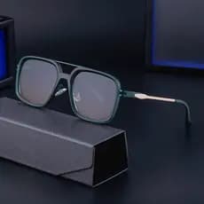 Novo estilo de óculos de sol masculino para dirigir óculos de sol retrô dedicados óculos quadrados
