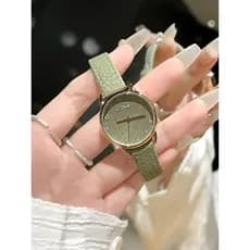 Relógio Feminino Dourado/Rosé Relógio feminino moda Relógio Feminino Quartz Ins estilo Preppy relógio fresco feminino es