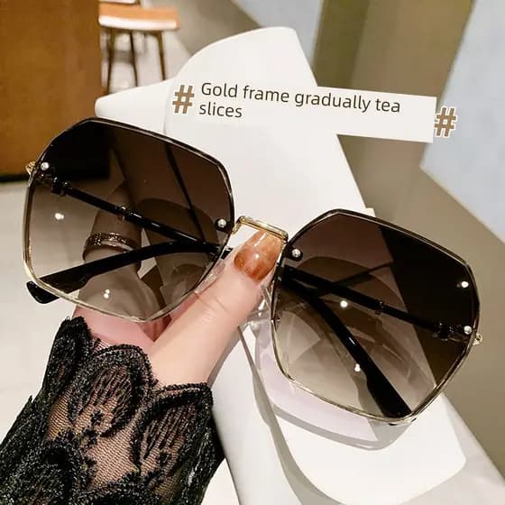 oculos clip on oculos de sol feminino oculos de sol masculino Óculos de sol feminino 2026 novo estilo High-End sentiment
