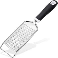 Raladores de Queijo Profissionais Rainspire para Cozinha, em Aço Inoxidável, Ralador Manual de Metal com Cabo para Queij