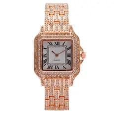 Relógio Importado Barato Feminino Relógio feminino moda Relógio Feminino Dourado/Rosé Comércio exterior exportação trans