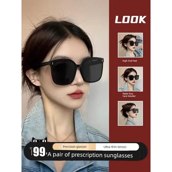 kit oculos de sol feminino oculos de sol feminino oculos de sol Óculos de sol feminino miopia feminino novo estilo óculo