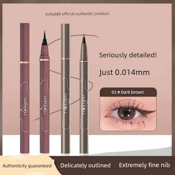 Delineador de olhos Lápis delineador de olhos Longa duração 24h Judydoll Judydoll Caneta delineadora líquida ultrafina à
