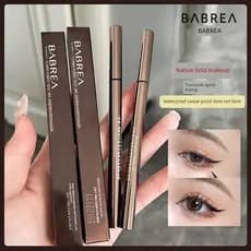 Delineador de olhos Lápis delineador de olhos Delineador caneta Babrea Barbera Caneta Delineadora Líquida de Longa Duraç