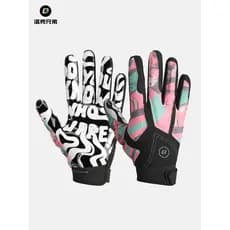 Rock Brothers Ball Luvas Esportivas Dedo Cheio Rugby Americano Beisebol Futebol Goleiro Antiderrapante Luvas de Absorção