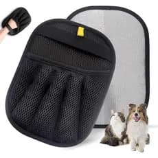 Luvas Aprimoradas para Remoção de Pelos de Animais de Estimação com Punho Elástico Ajustável – Removedor de Pelos Eletro