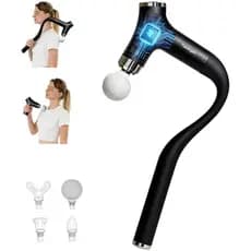 Sfozstra Deep Tissue Massage Gun: Massageador Muscular Elétrico Portátil com Sistema de Feedback Inteligente de 12 Veloc