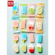 Chenguang Fruit Fragrance Eraser Caspa-Free Ultra-Clean Cheiro Concentrado Borracha Macia Fragrância de Frutas Frescas F
