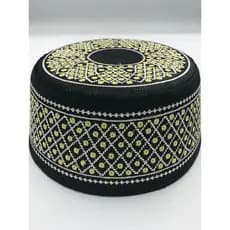 Chapéu de retorno masculino novo estilo chapéu de retorno bordado 2022 retorno étnico topo plano estilo étnico chapéu de