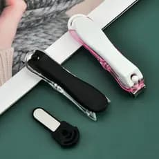Zero a cem em um com lixa de unha rotativa cortador de unhas de aço inoxidável cortador de unhas manicure manicure