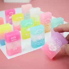 Yizheng Kitty Eraser Borracha Limpa e Menos Caspa Alunos Usam Borracha de Lápis Crianças Doce Cor Elefante Borracha Meno