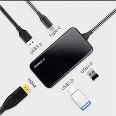 Lenovo thinkpad USB-C extensor multifuncional tipo-c divisor USB3.0 Notebook thinkplus um para expansão dividida de quat