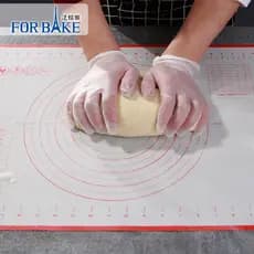 Frete grátis método padeiro amassar esteira de Silicone/cozinha com escala amassar esteira/antiderrapante esteira de rol