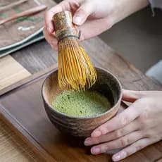 Frete grátis Shaker de chá de bambu canção dinastia ordem conjunto de chá japonês matcha escova/assar mexendo escova mat