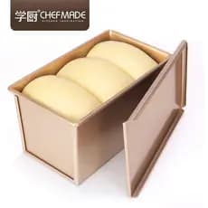 Frete grátis aprender cozinha 450g Slide caixa de torradas pão torrado molde de cozimento baixo teor de açúcar caixa de