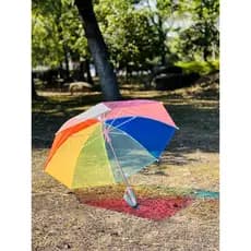 3-8 anos de idade jardim de infância bebê uso crianças guarda-chuva mão aberta alça longa crianças guarda-chuva transpar