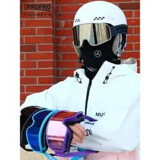 PROPRO novo estilo capacete de esqui das mulheres dos homens esportes inverno quente respirável única placa dupla segura