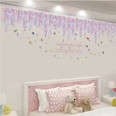 Quarto quente sala de casamento decoração de parede adesivos telhado TV fundo cintura adesivos rodapé adesivos auto-ades