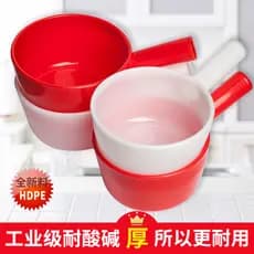 Colher de água espessada grande colher de água de plástico cozinha doméstica colher de água resistente a choques não rui