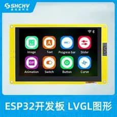 Placa de desenvolvimento ESP32-S3 LVGL com Display gráfico LCD de 17 cm e 23 cm Tela capacitiva wi-fi Bluetooth MCU