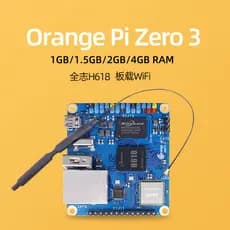 Placa-mãe Orange Pie zero3 OrangePi Zero 3 Quanzhi H618 Placa de desenvolvimento WIFI Android linux