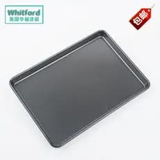 Floco de neve crocante biscoito Pizza pan antiaderente engrossado molde de cozimento doméstico antiaderente retangular M