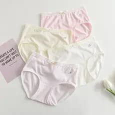 Meninas meninas roupa interior de algodão meninas médio grande crianças fino verão Briefs meninas crianças roupa interio
