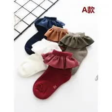 Meninas meias primavera outono estilo desossado meias de renda estilo fino meninas bebê renda branca algodão princesa me