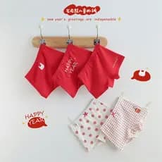 Crianças roupa interior das crianças meninas algodão bebê boxer meninas roupa interior boxer Shorts Guni urso médio gran